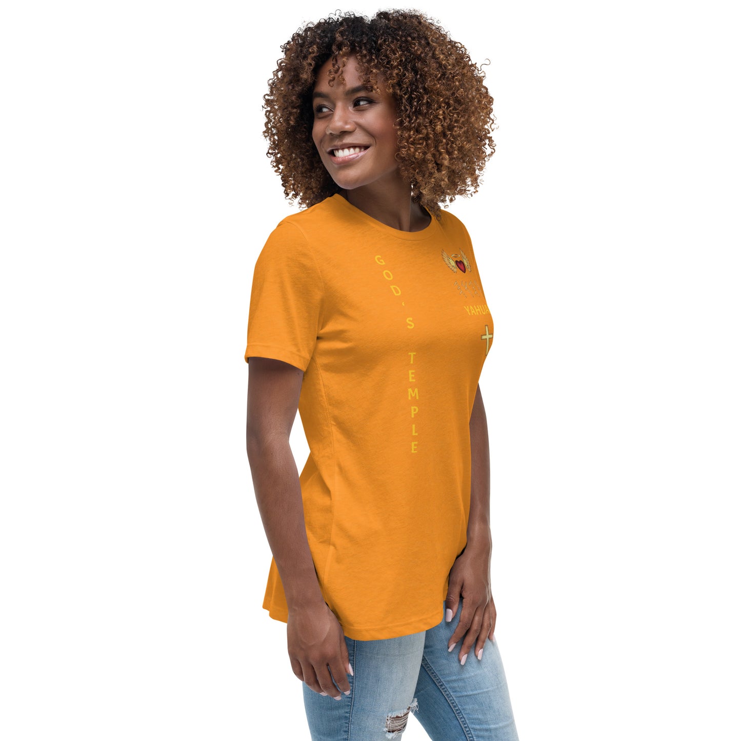 YAHUAH’s Temple S Women's Relaxed T-Shirt
