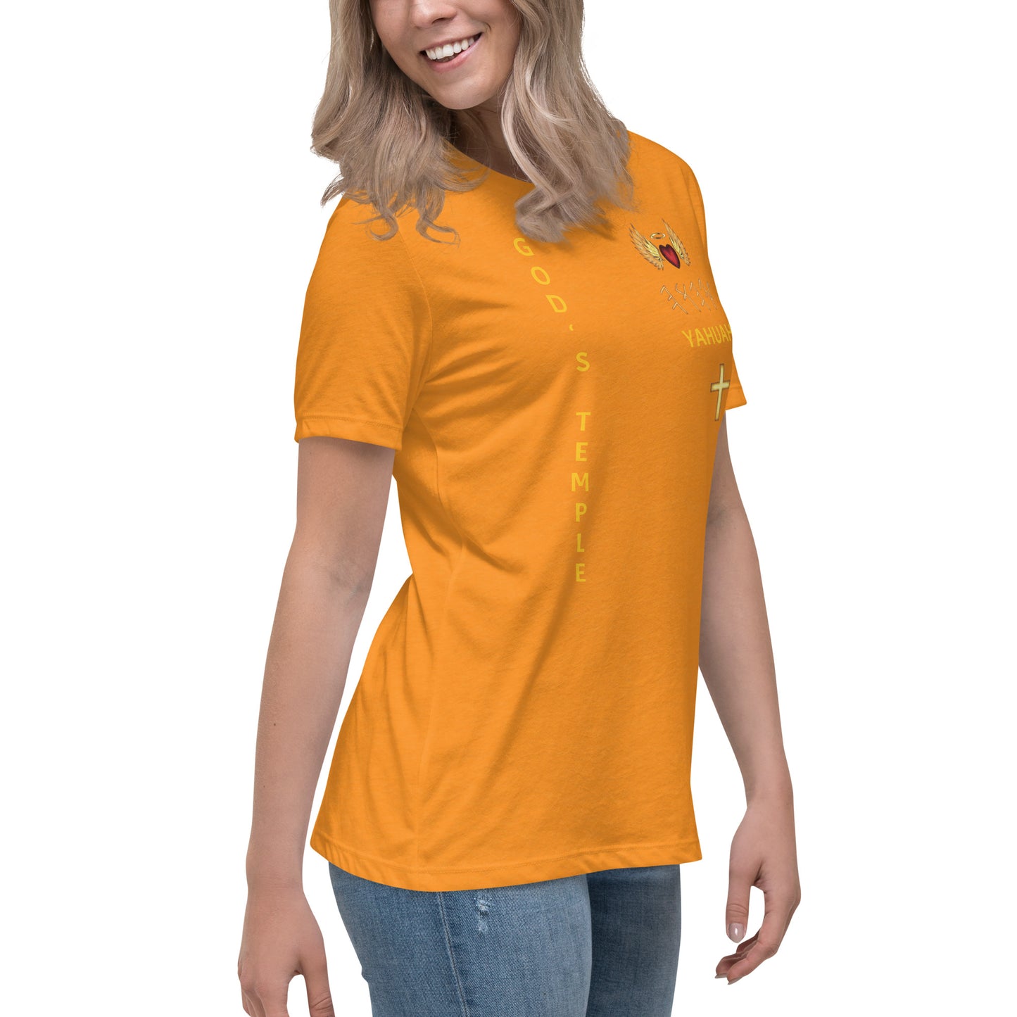 YAHUAH’s Temple S Women's Relaxed T-Shirt