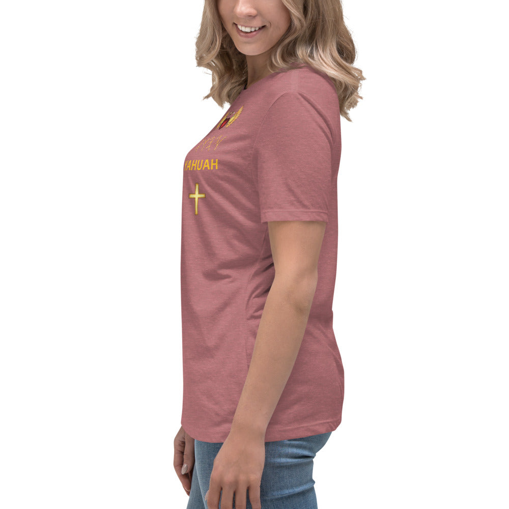 YAHUAH’s Temple S Women's Relaxed T-Shirt