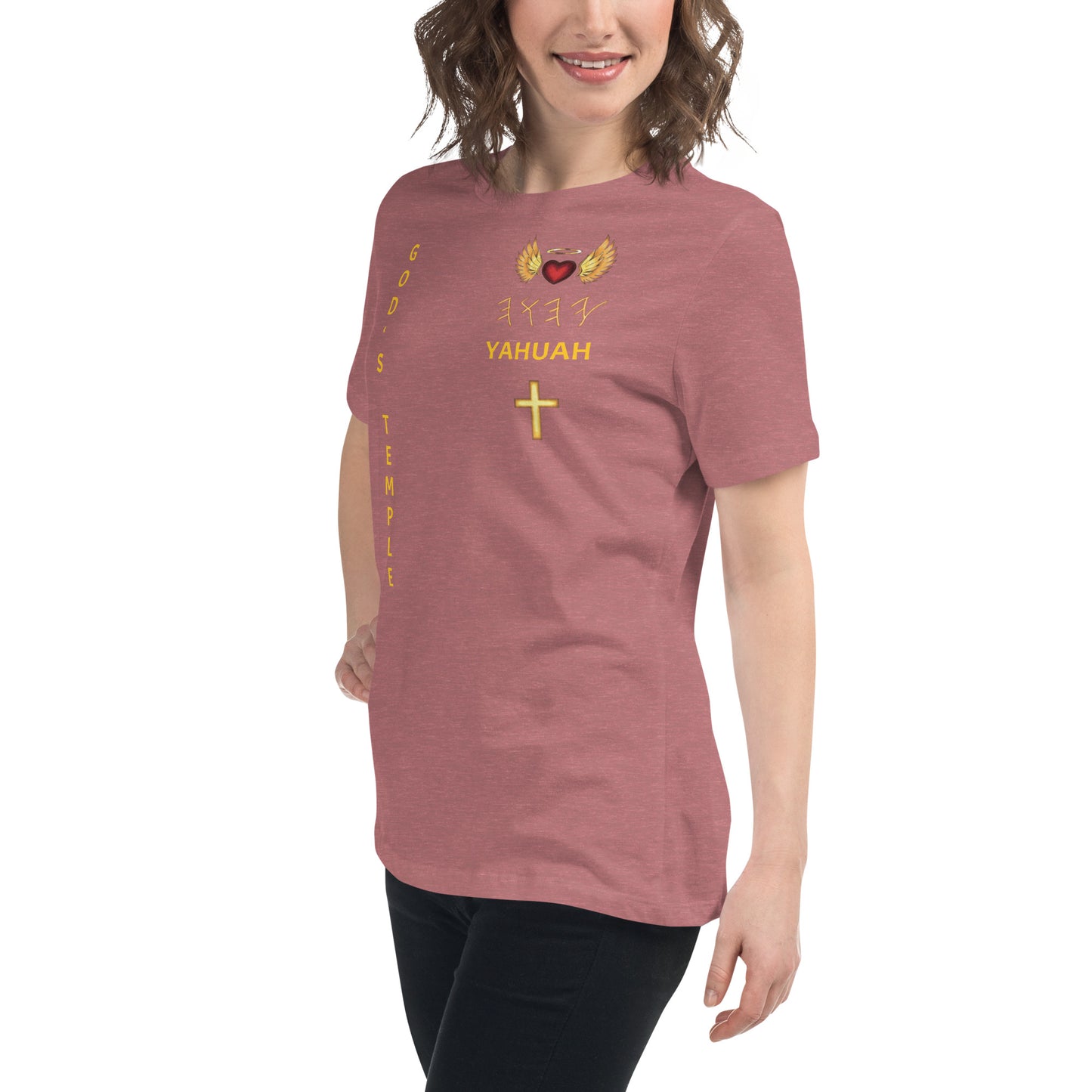 YAHUAH’s Temple S Women's Relaxed T-Shirt