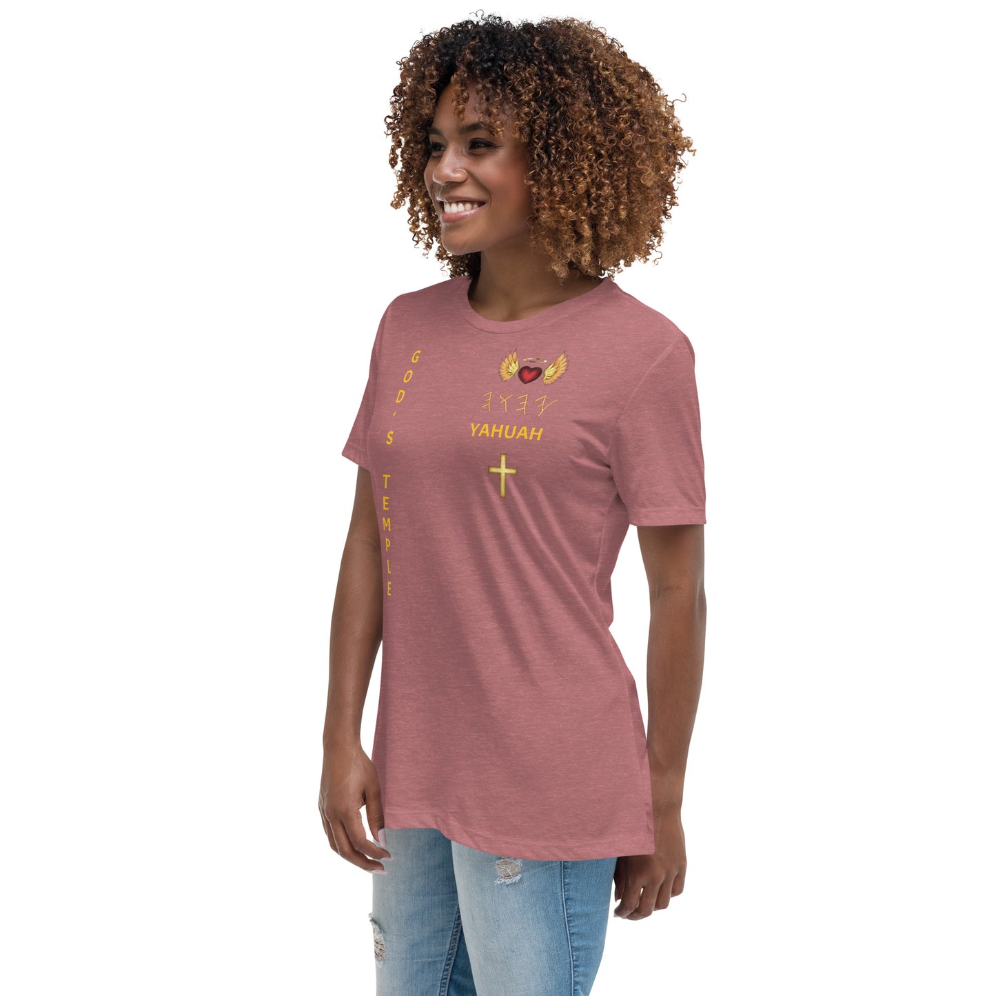 YAHUAH’s Temple S Women's Relaxed T-Shirt