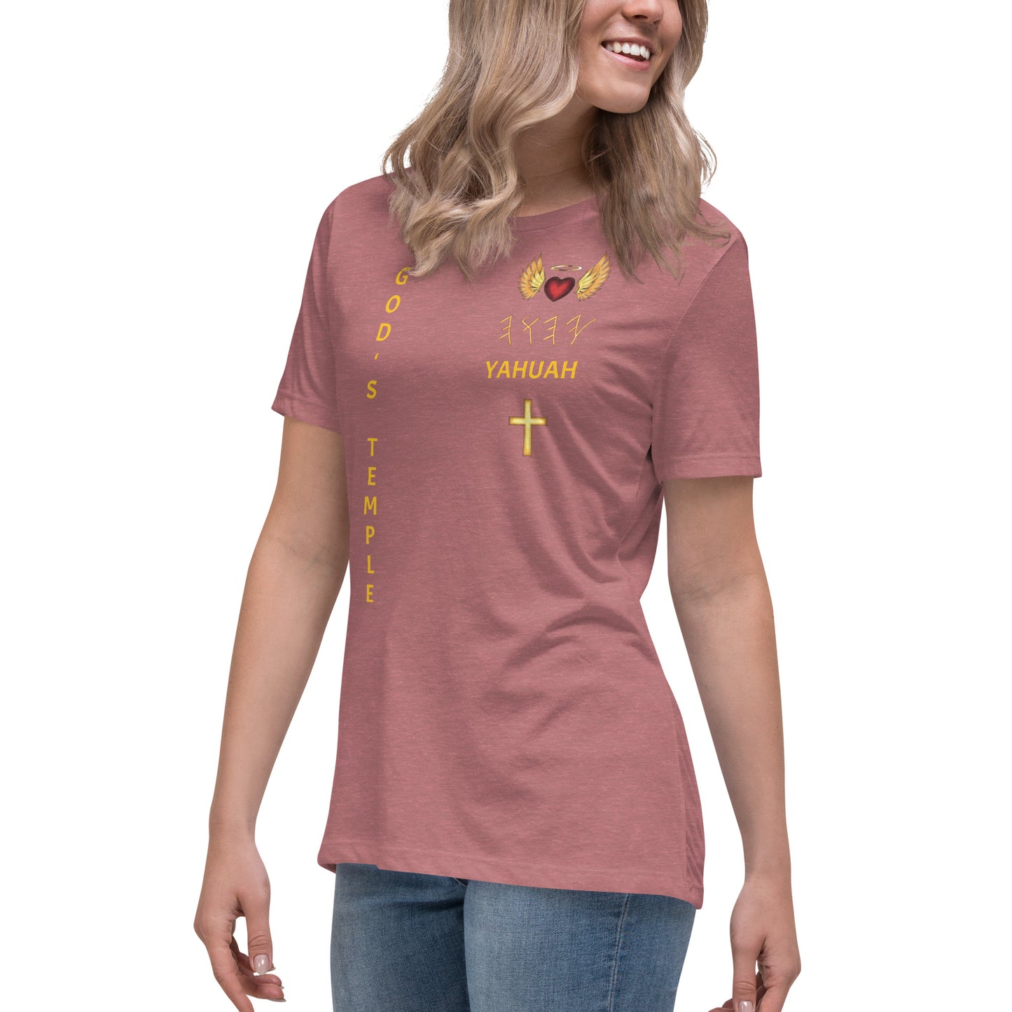 YAHUAH’s Temple S Women's Relaxed T-Shirt