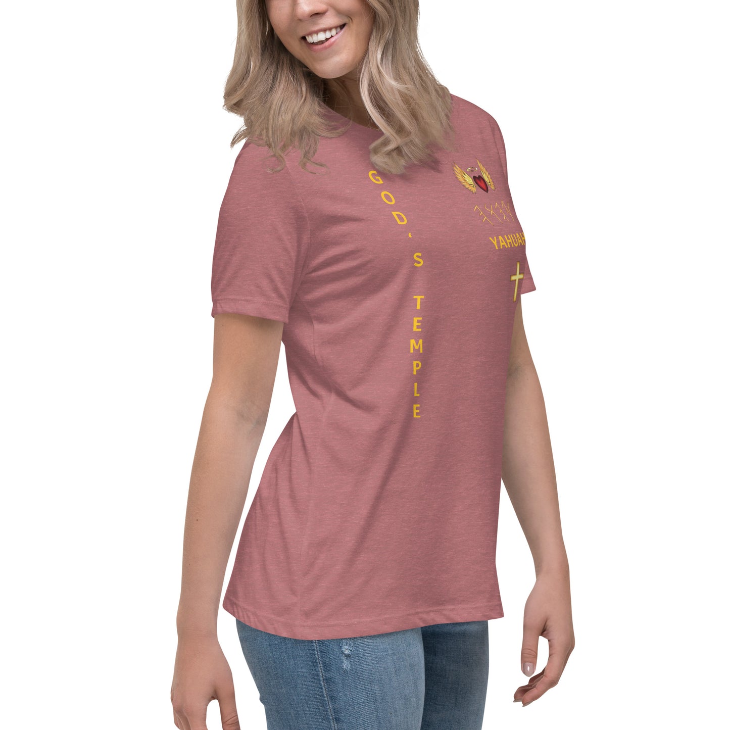 YAHUAH’s Temple S Women's Relaxed T-Shirt