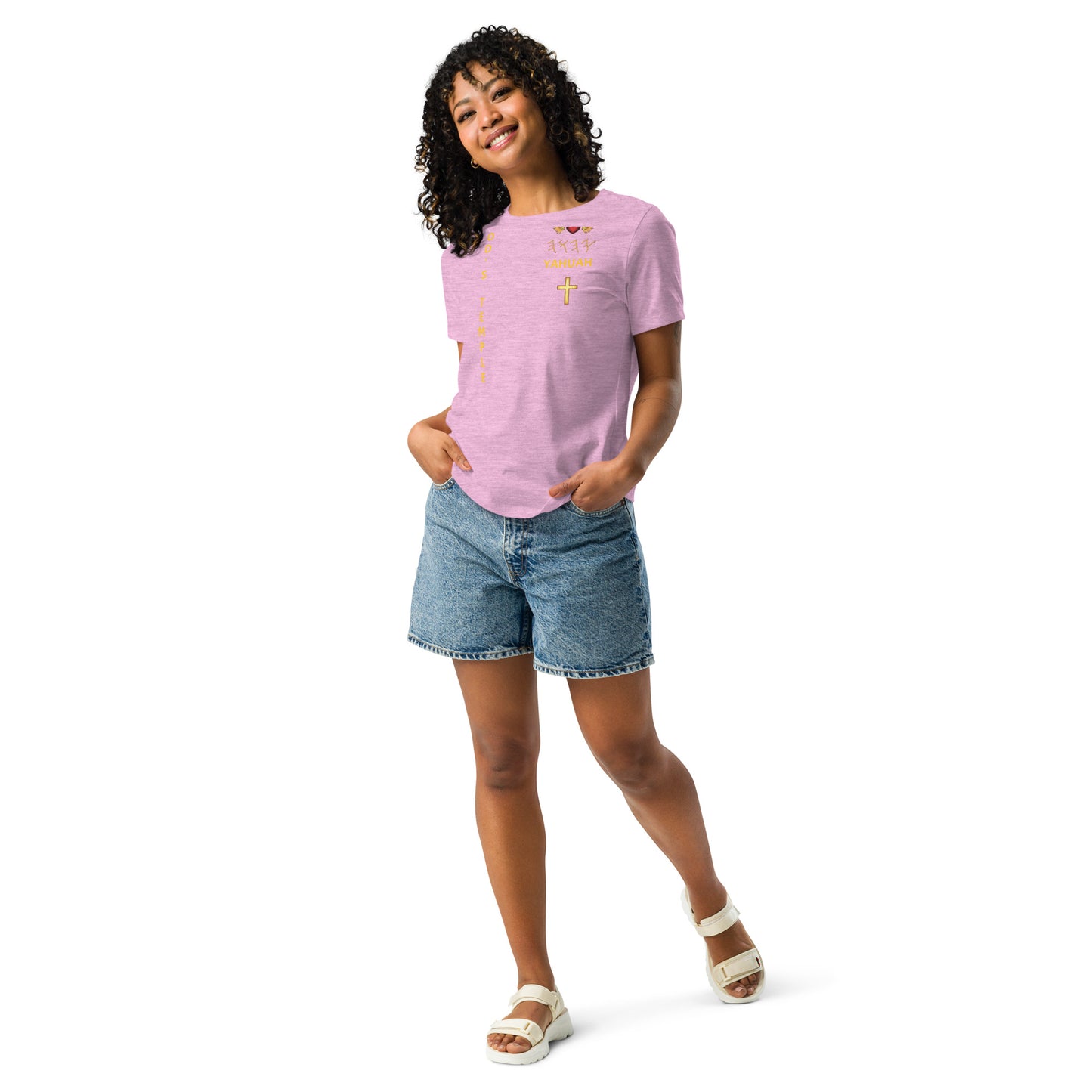 YAHUAH’s Temple S Women's Relaxed T-Shirt