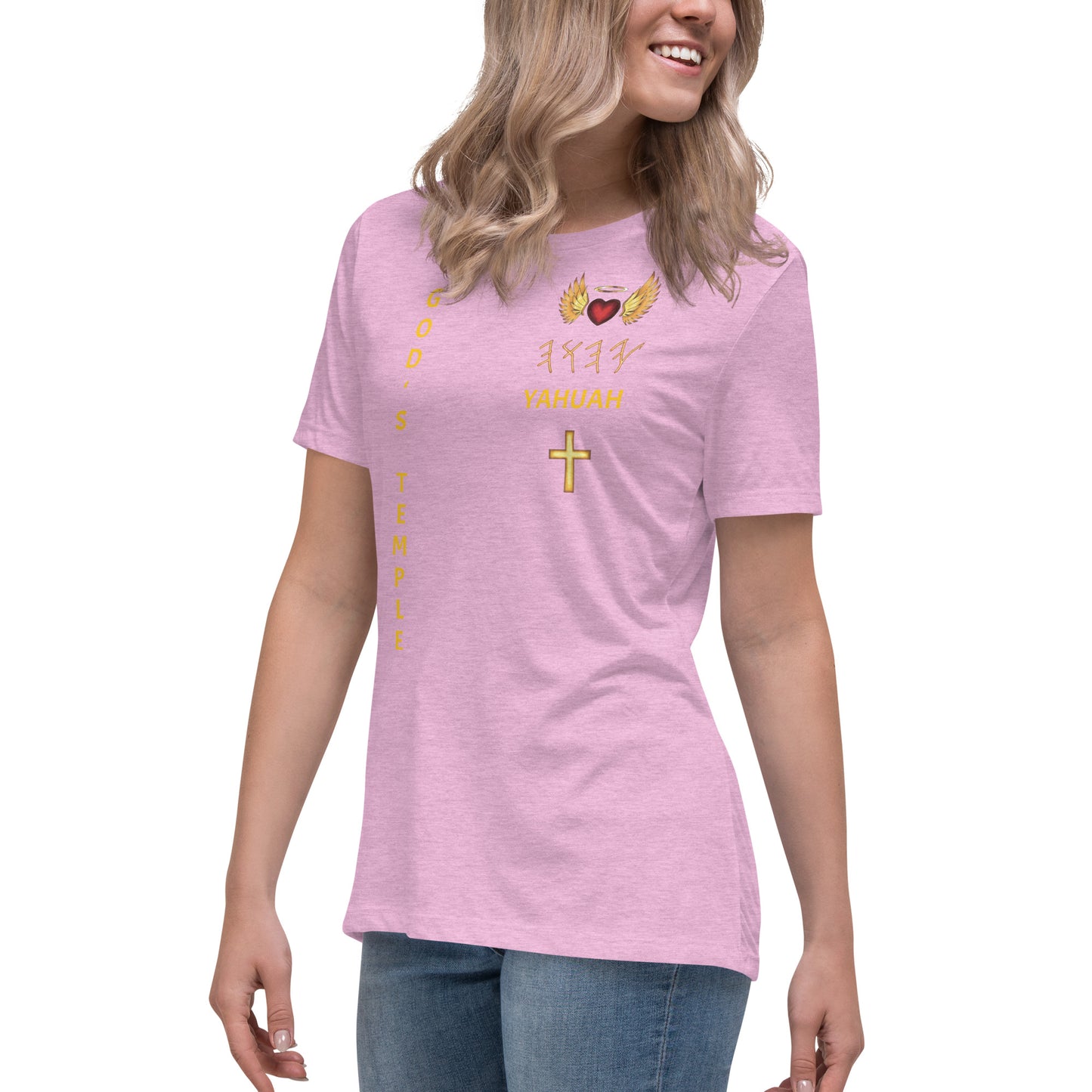 YAHUAH’s Temple S Women's Relaxed T-Shirt