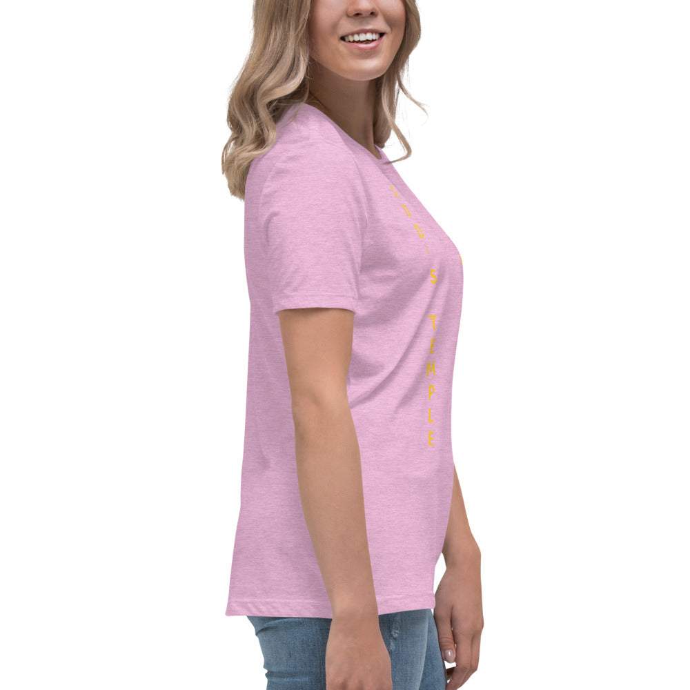 YAHUAH’s Temple S Women's Relaxed T-Shirt