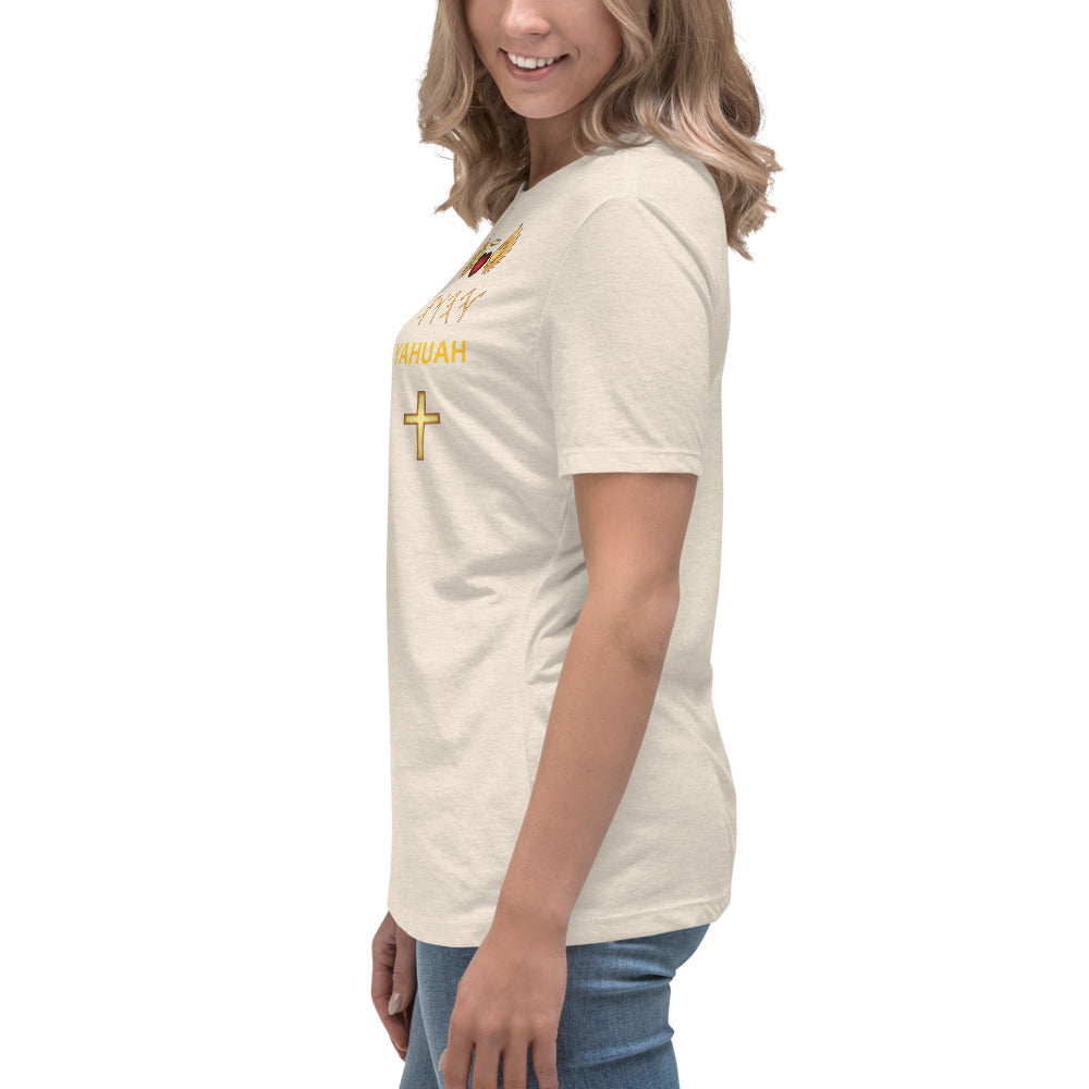 YAHUAH’s Temple S Women's Relaxed T-Shirt