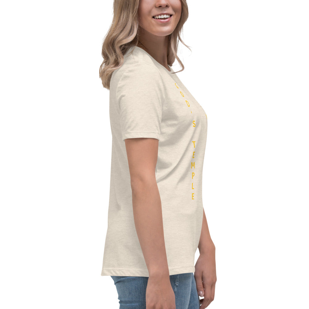 YAHUAH’s Temple S Women's Relaxed T-Shirt