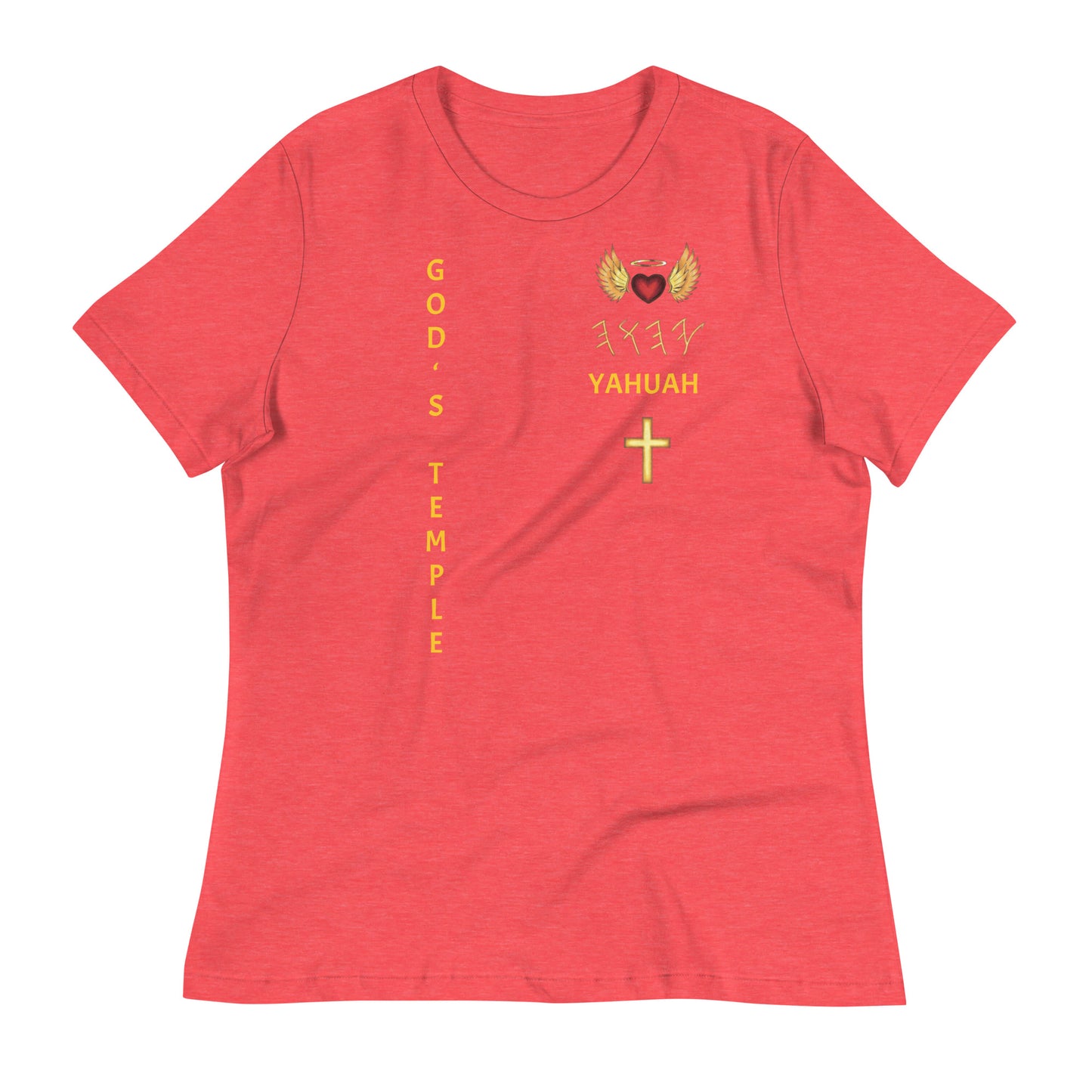 YAHUAH’s Temple S Women's Relaxed T-Shirt