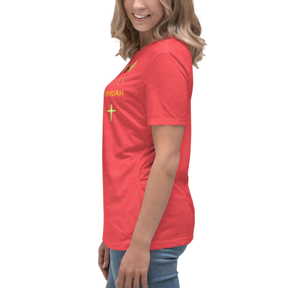 YAHUAH’s Temple S Women's Relaxed T-Shirt