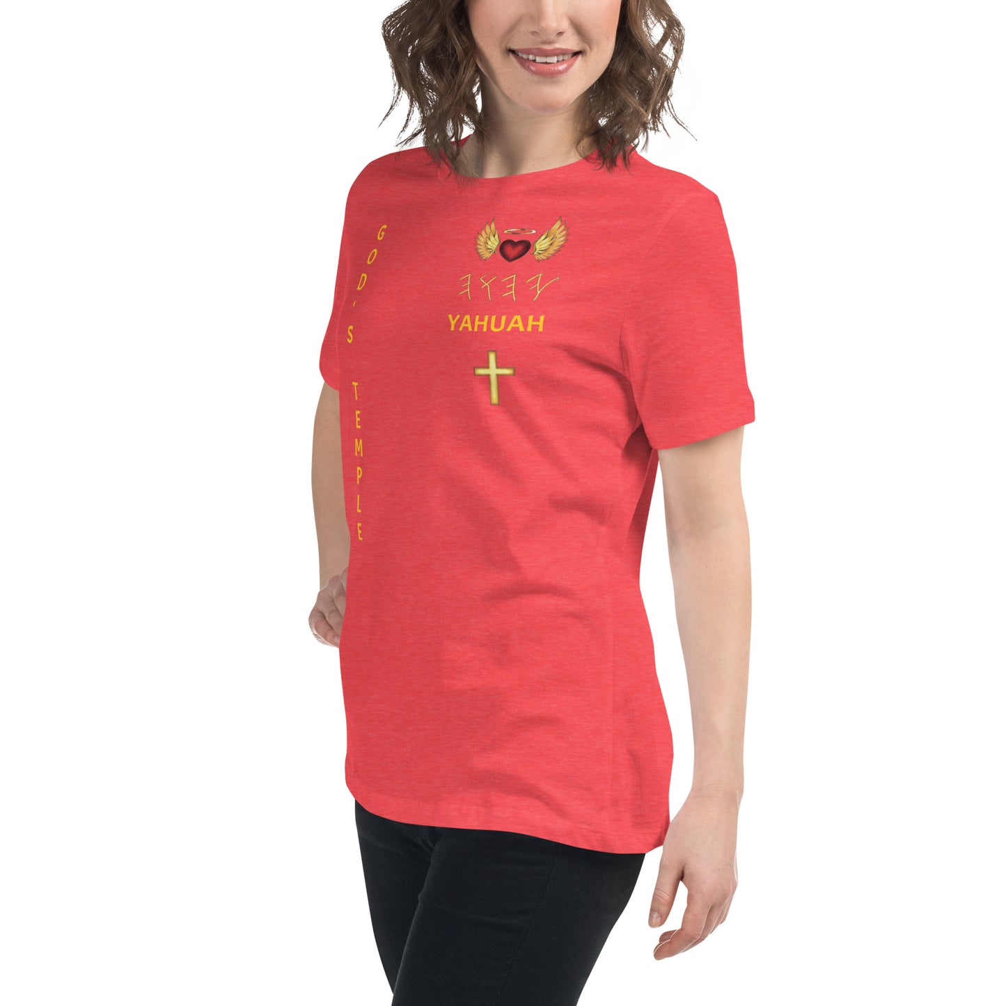 YAHUAH’s Temple S Women's Relaxed T-Shirt