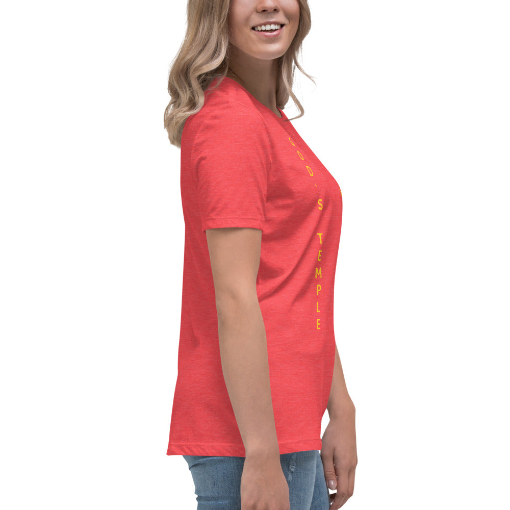 YAHUAH’s Temple S Women's Relaxed T-Shirt