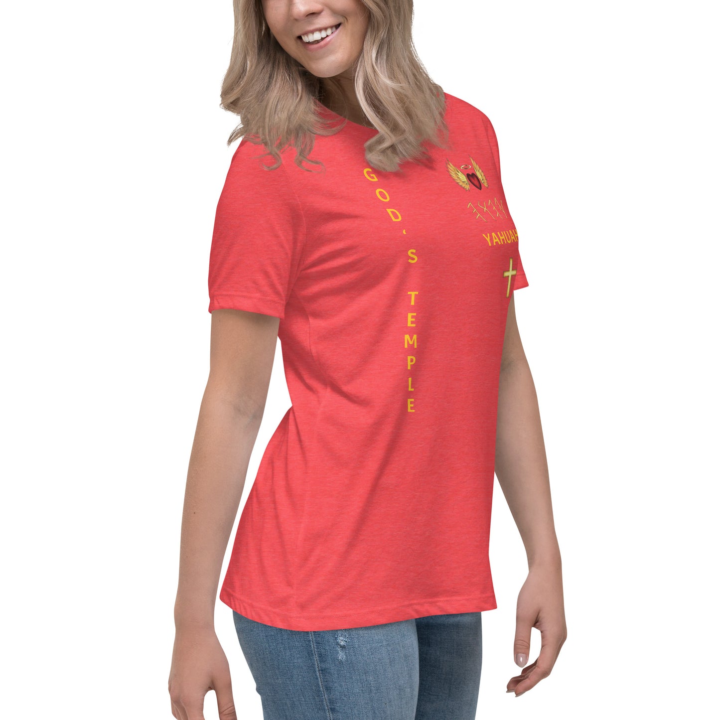 YAHUAH’s Temple S Women's Relaxed T-Shirt