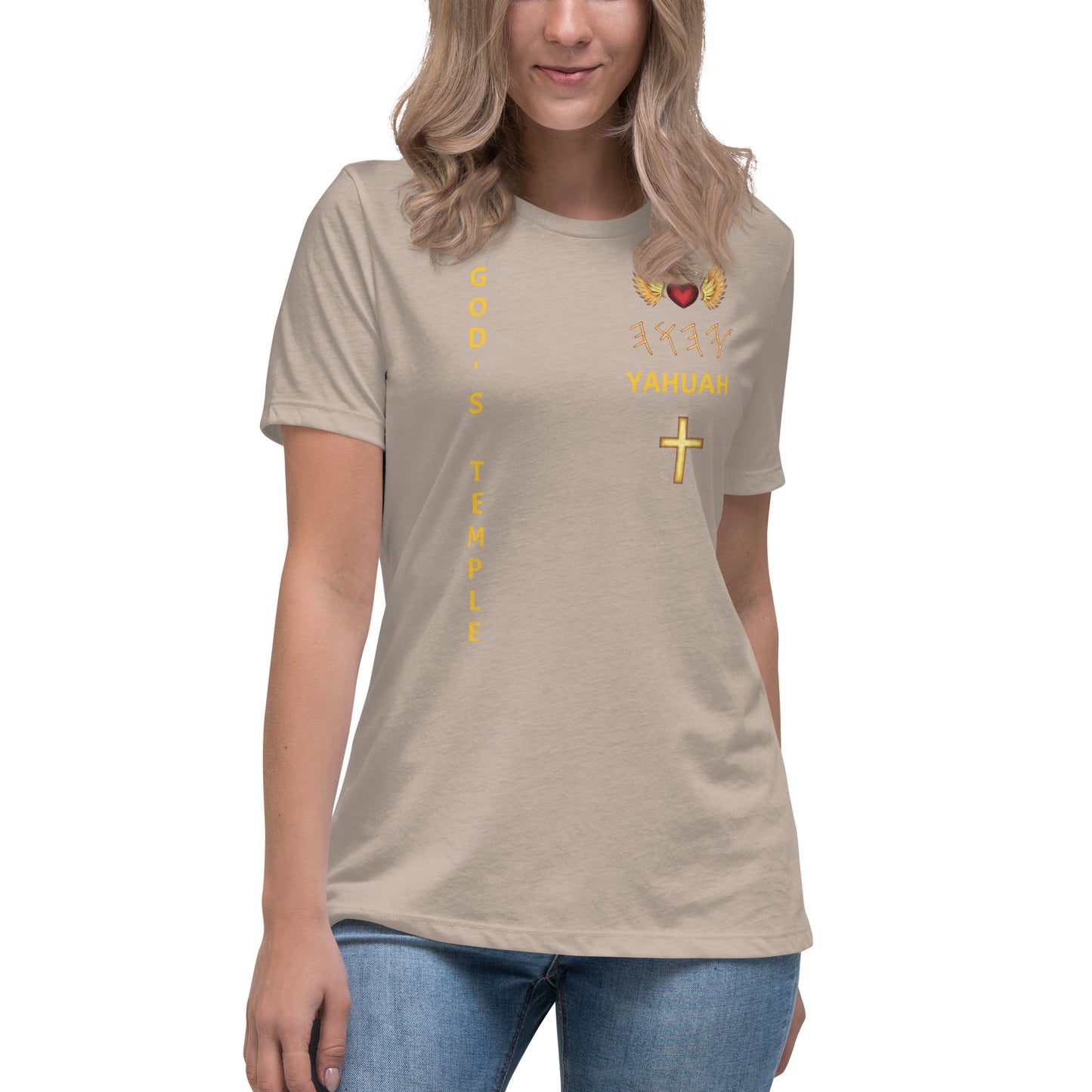 YAHUAH’s Temple S Women's Relaxed T-Shirt