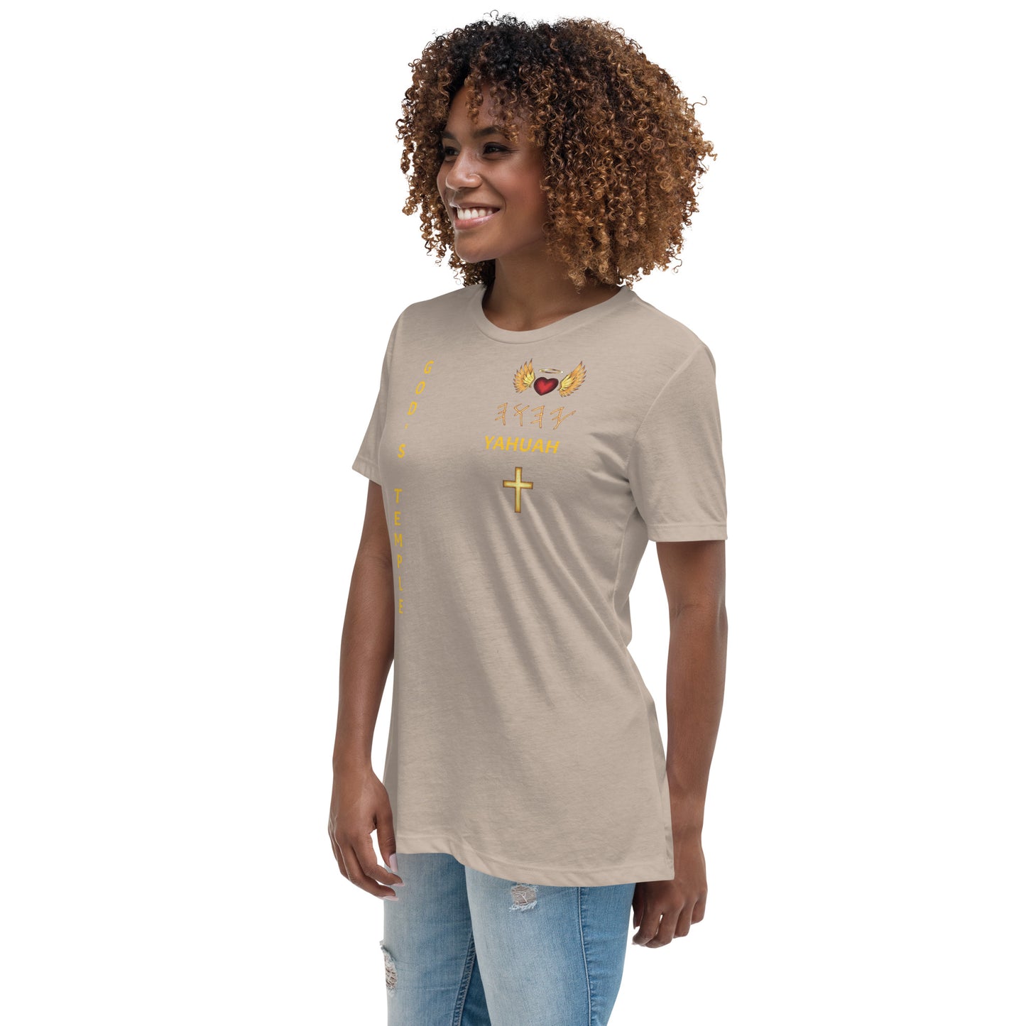 YAHUAH’s Temple S Women's Relaxed T-Shirt