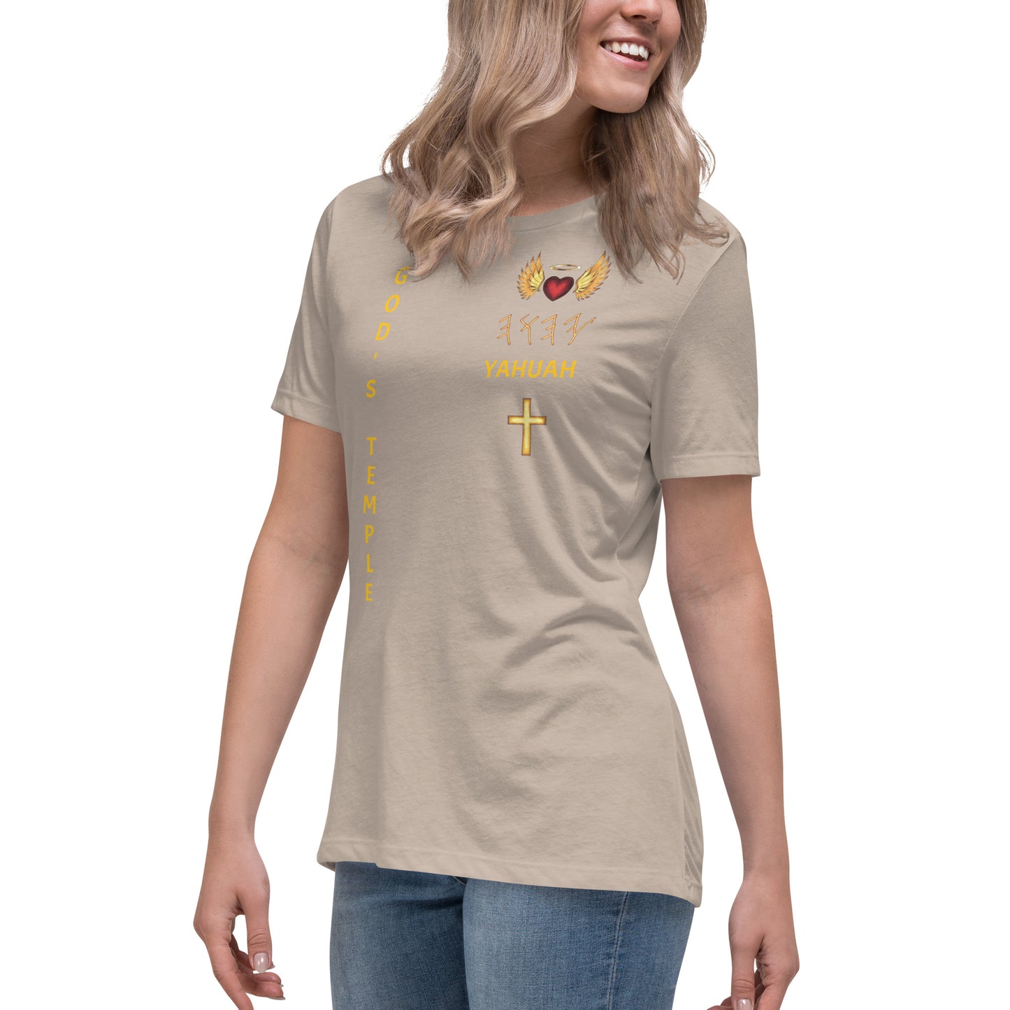 YAHUAH’s Temple S Women's Relaxed T-Shirt
