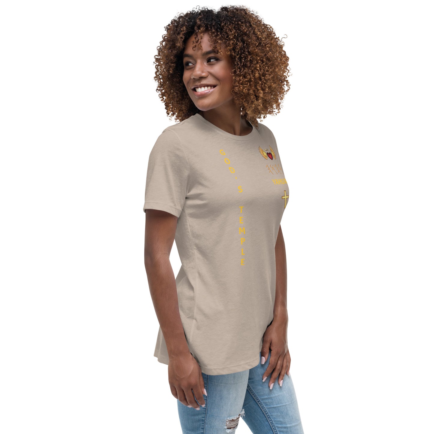 YAHUAH’s Temple S Women's Relaxed T-Shirt