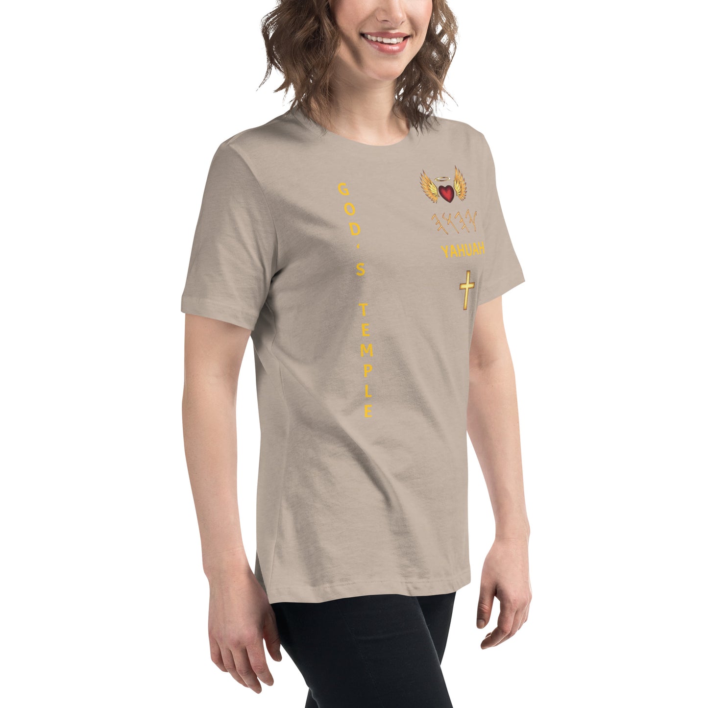 YAHUAH’s Temple S Women's Relaxed T-Shirt