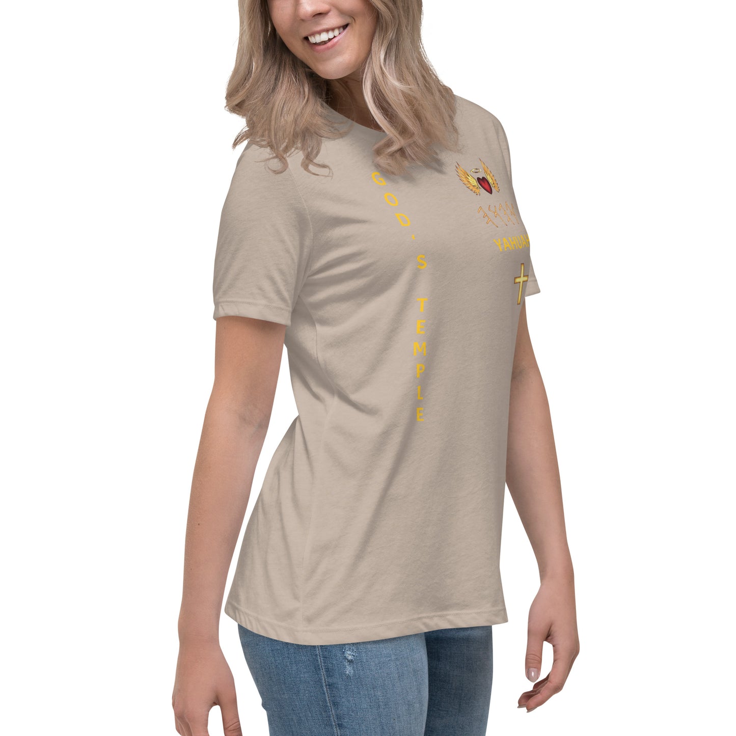 YAHUAH’s Temple S Women's Relaxed T-Shirt