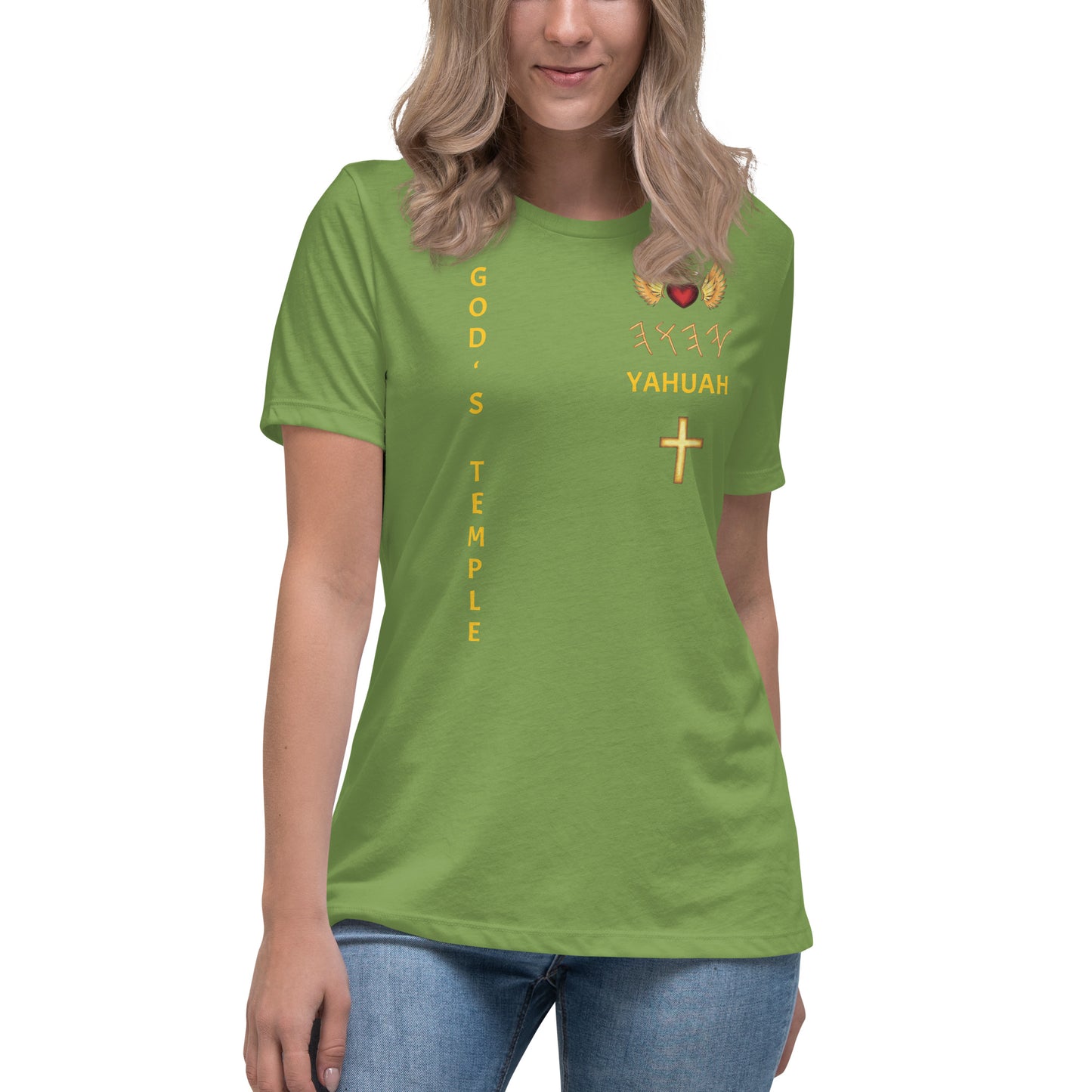 YAHUAH’s Temple S Women's Relaxed T-Shirt