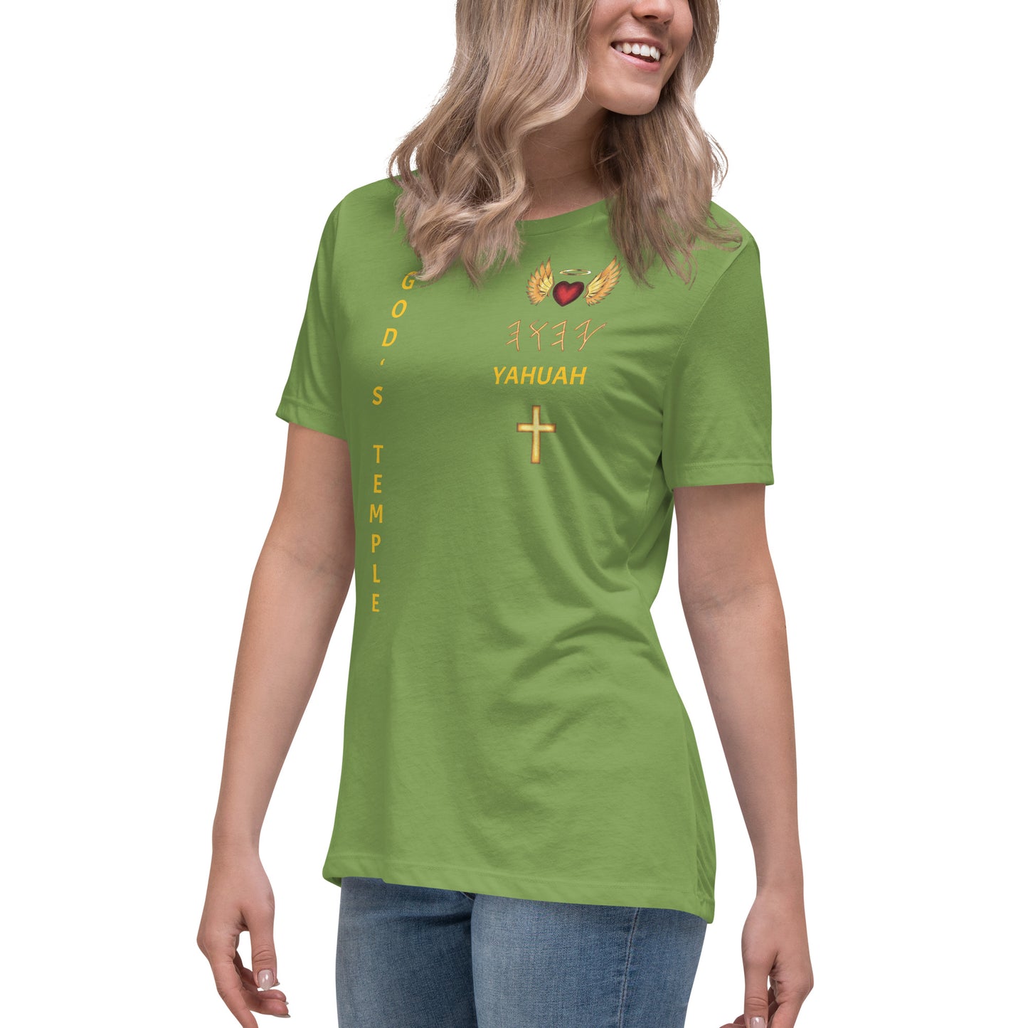 YAHUAH’s Temple S Women's Relaxed T-Shirt