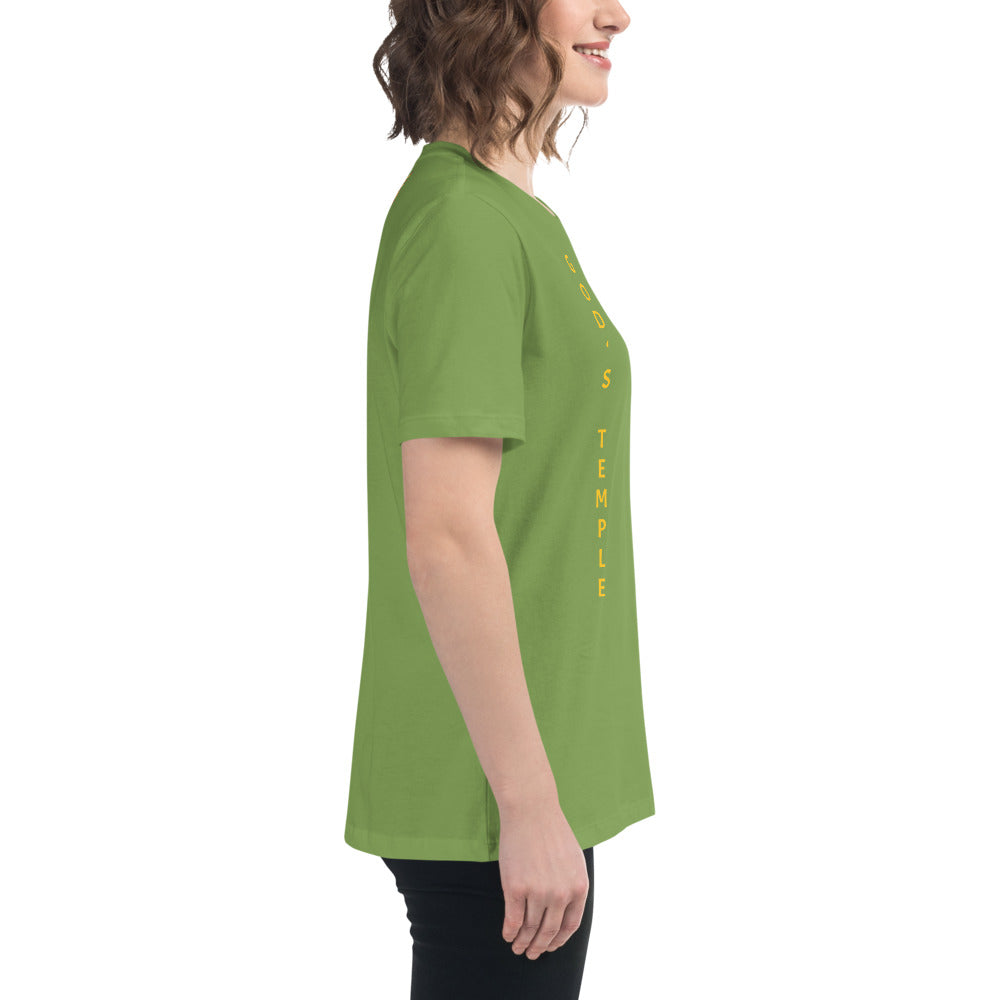 YAHUAH’s Temple S Women's Relaxed T-Shirt