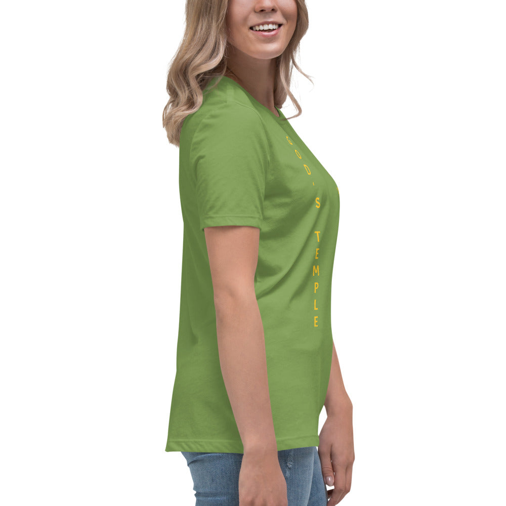 YAHUAH’s Temple S Women's Relaxed T-Shirt
