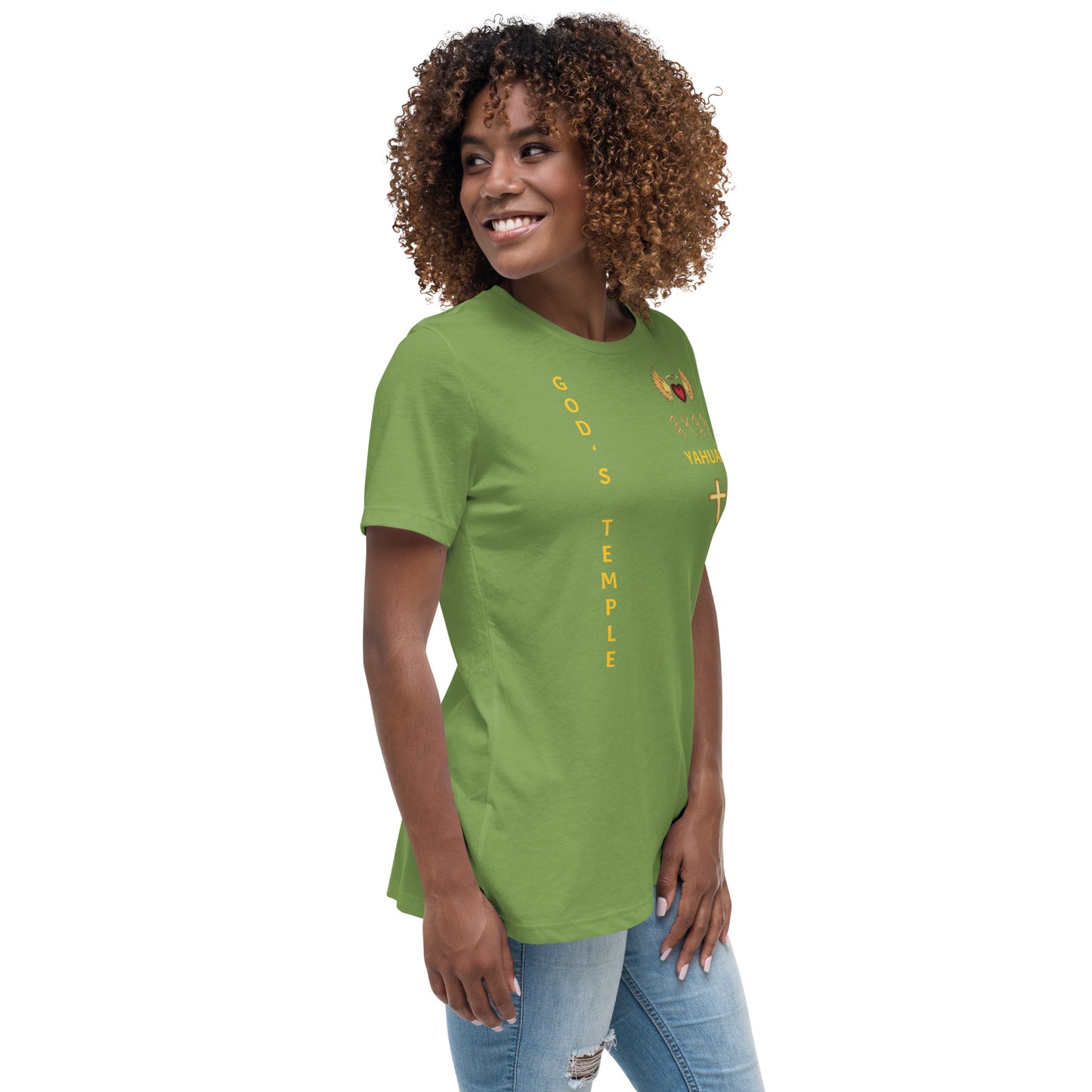 YAHUAH’s Temple S Women's Relaxed T-Shirt