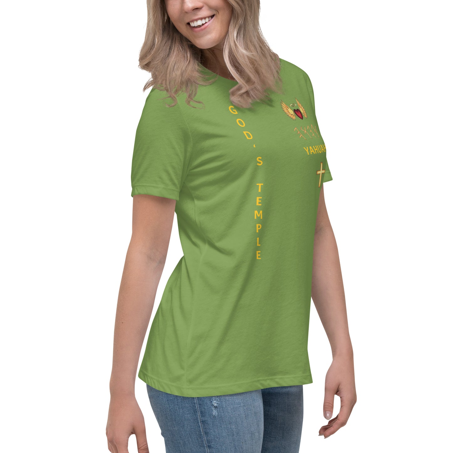 YAHUAH’s Temple S Women's Relaxed T-Shirt