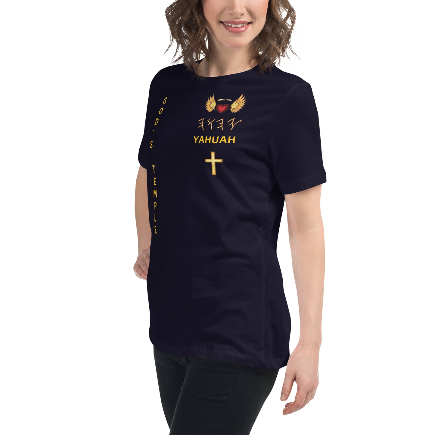 YAHUAH’s Temple S Women's Relaxed T-Shirt