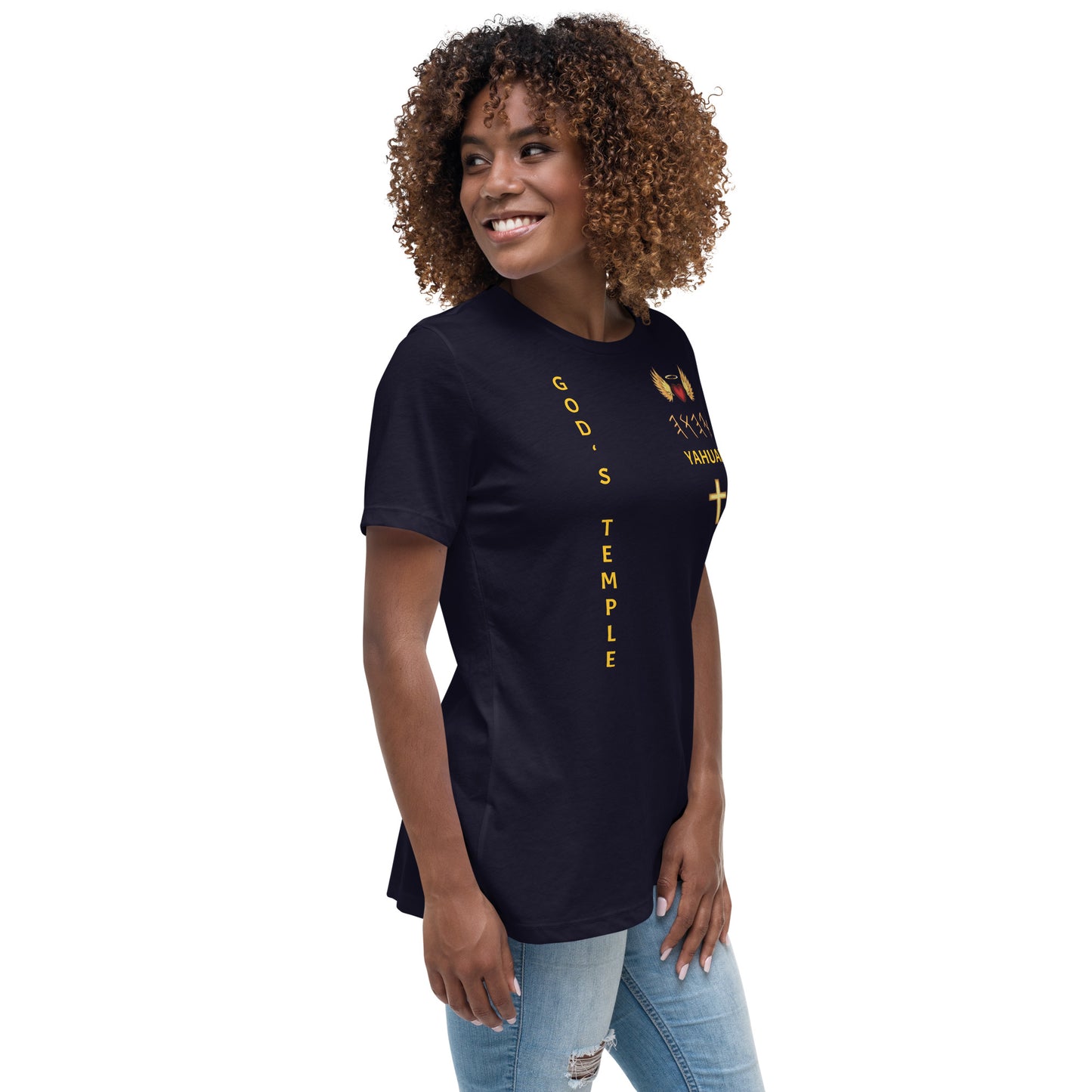 YAHUAH’s Temple S Women's Relaxed T-Shirt