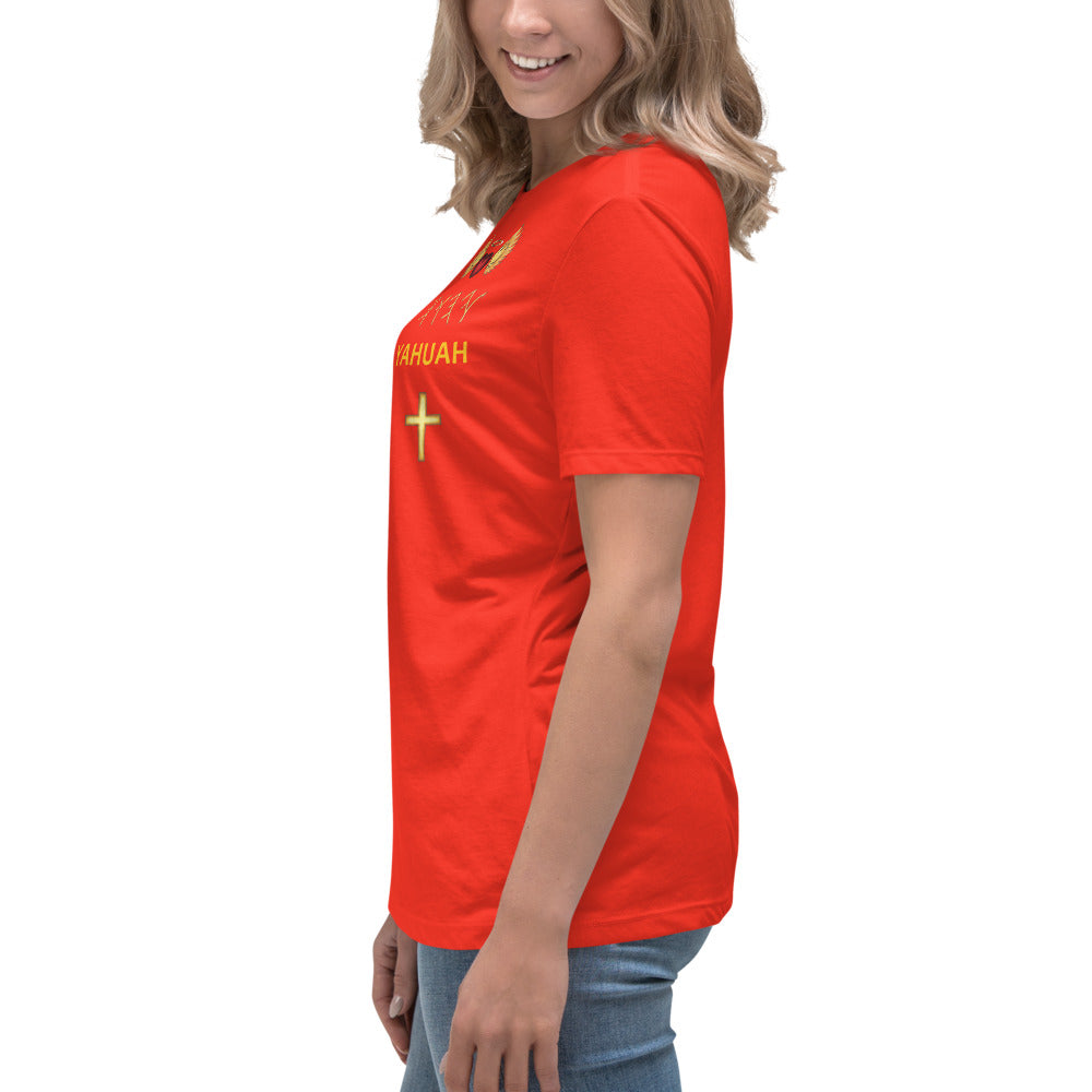 YAHUAH’s Temple S Women's Relaxed T-Shirt