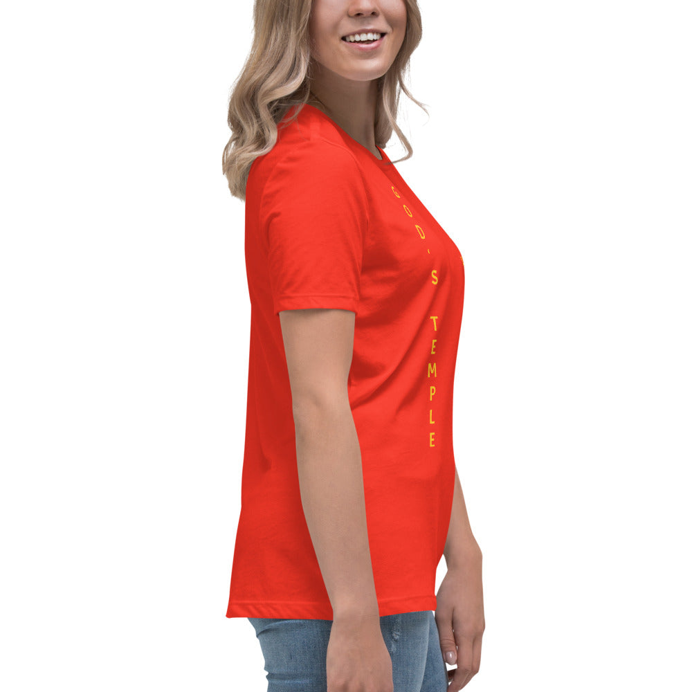 YAHUAH’s Temple S Women's Relaxed T-Shirt