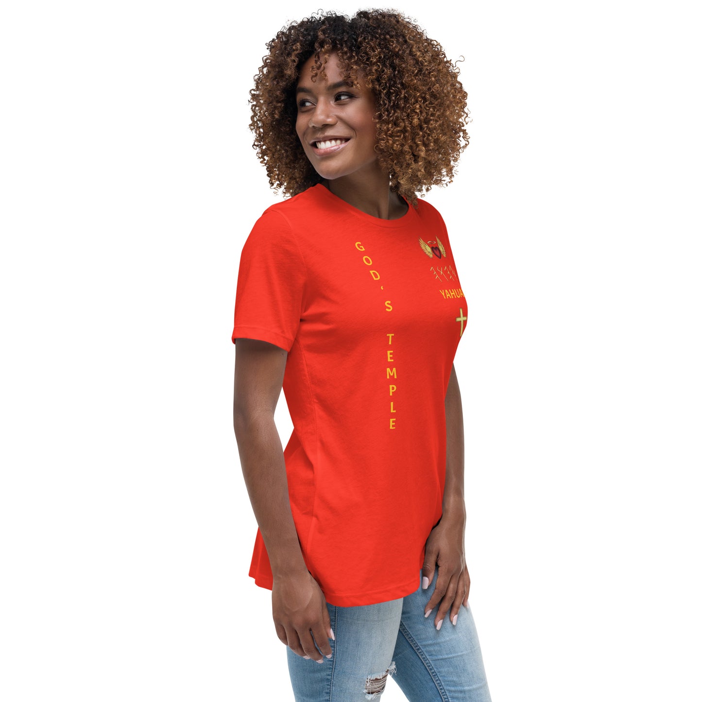 YAHUAH’s Temple S Women's Relaxed T-Shirt