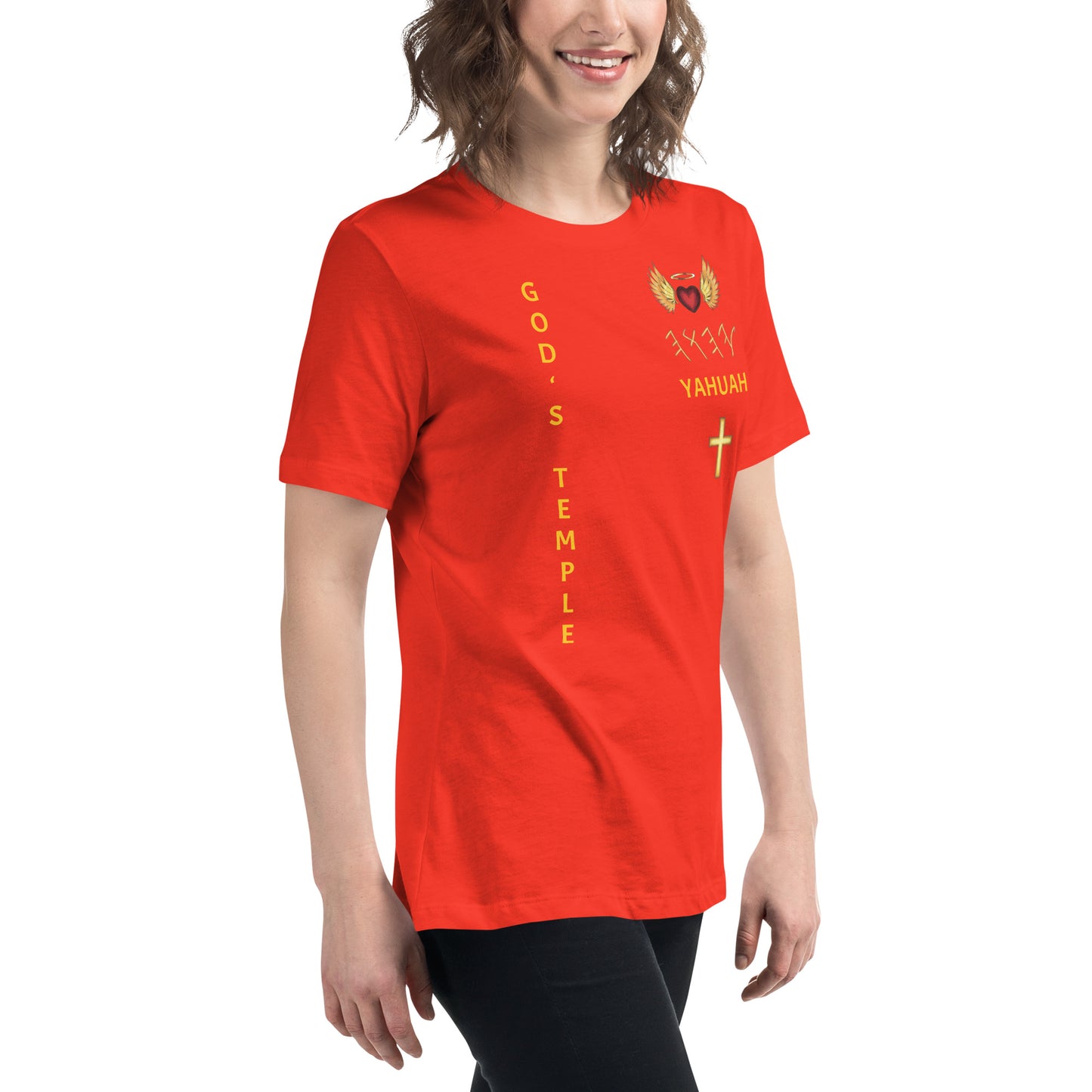 YAHUAH’s Temple S Women's Relaxed T-Shirt