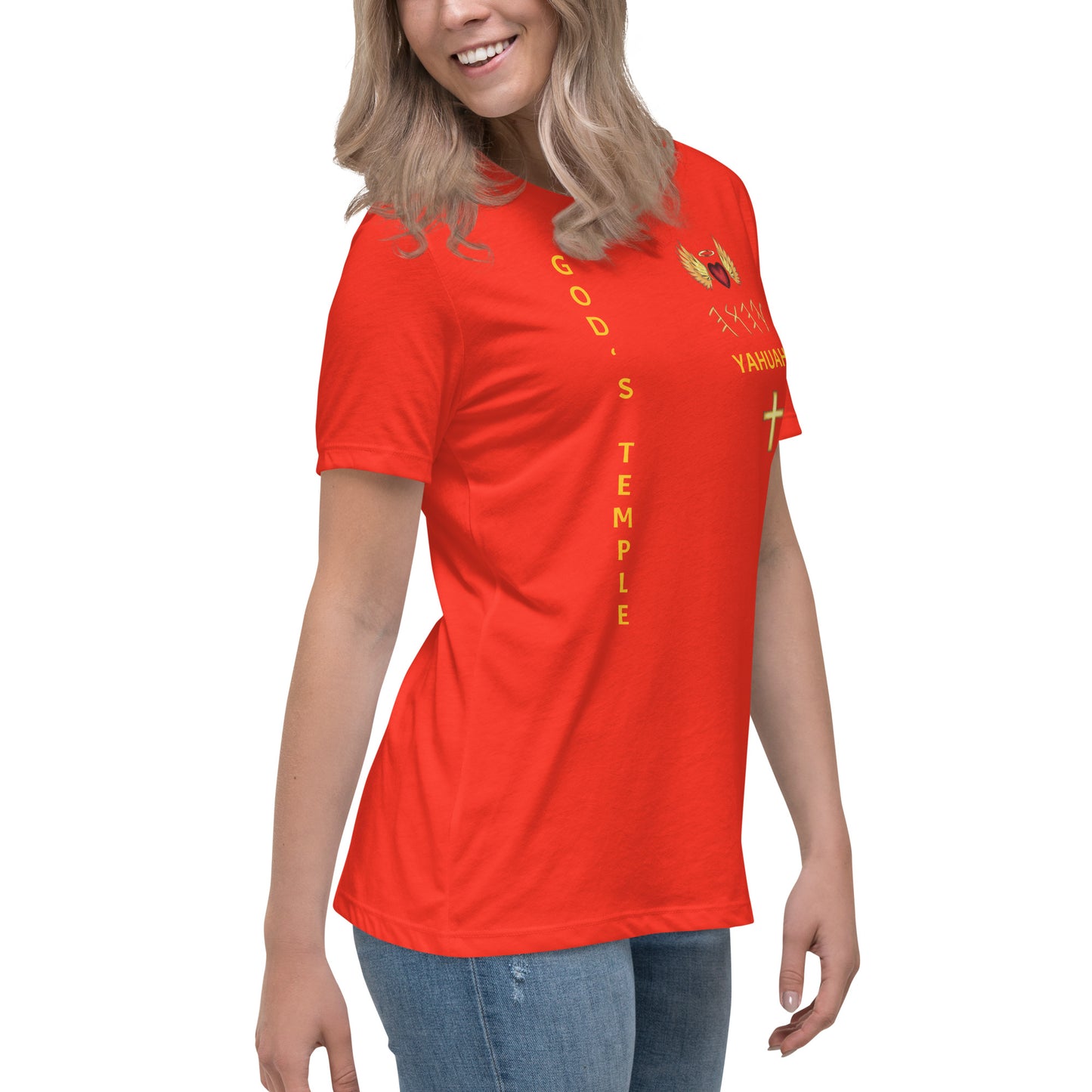 YAHUAH’s Temple S Women's Relaxed T-Shirt