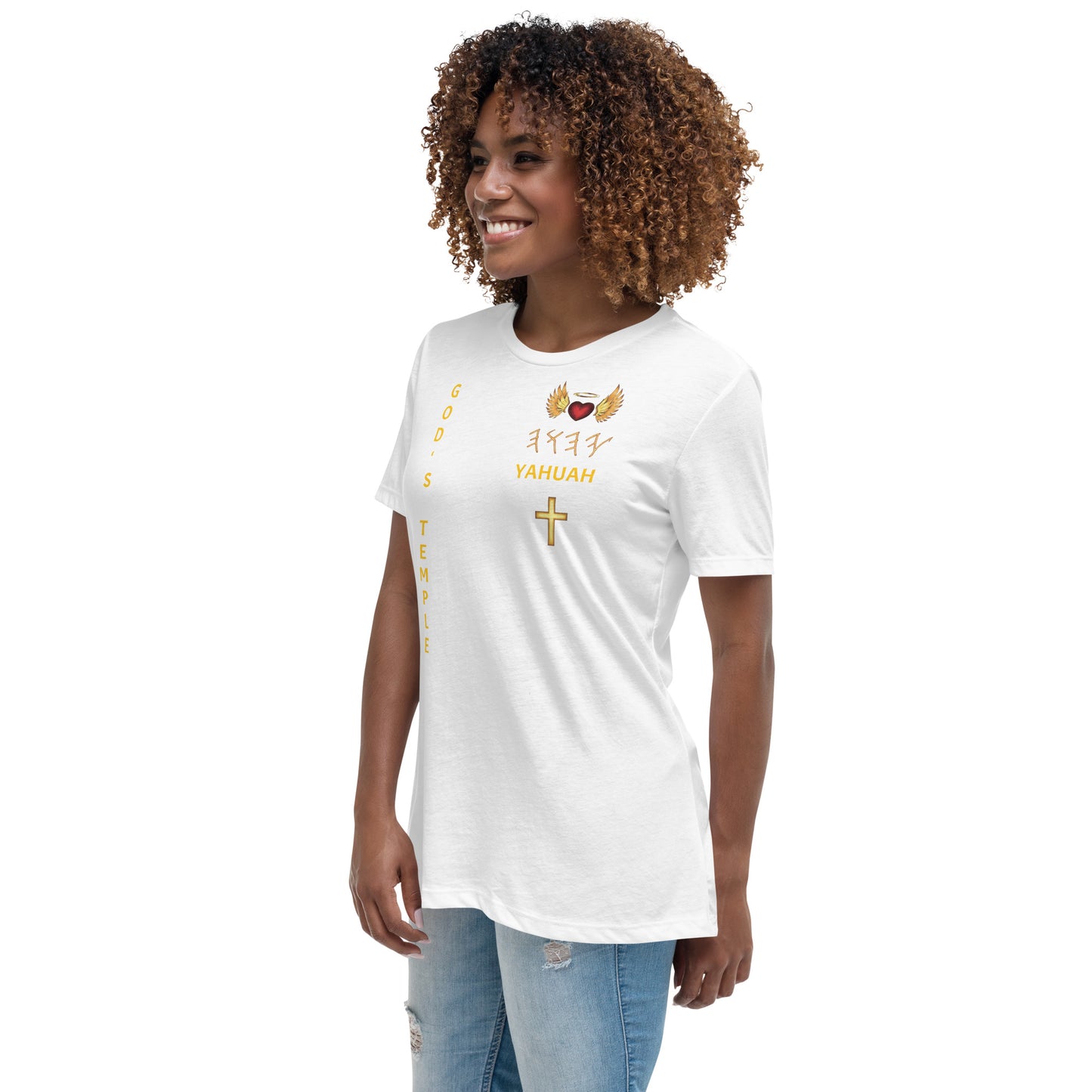 YAHUAH’s Temple S Women's Relaxed T-Shirt