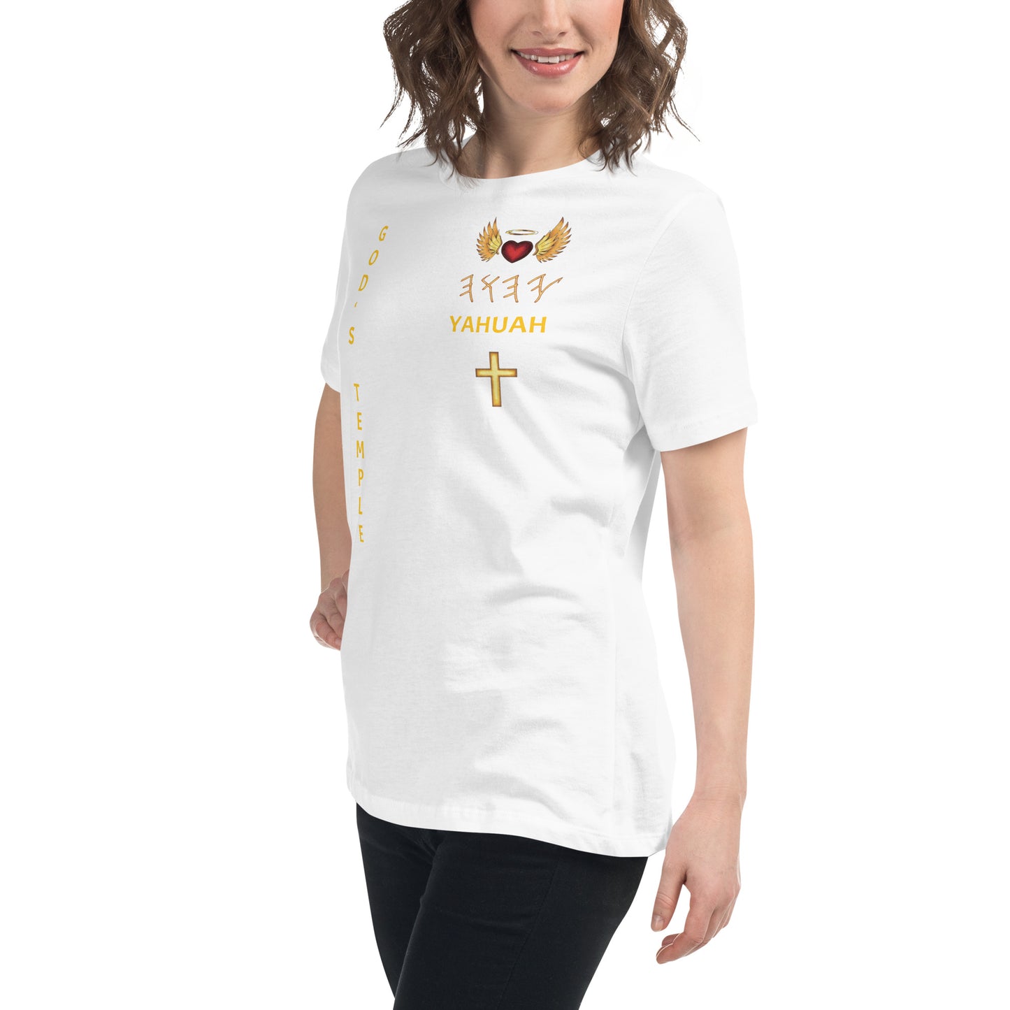 YAHUAH’s Temple S Women's Relaxed T-Shirt