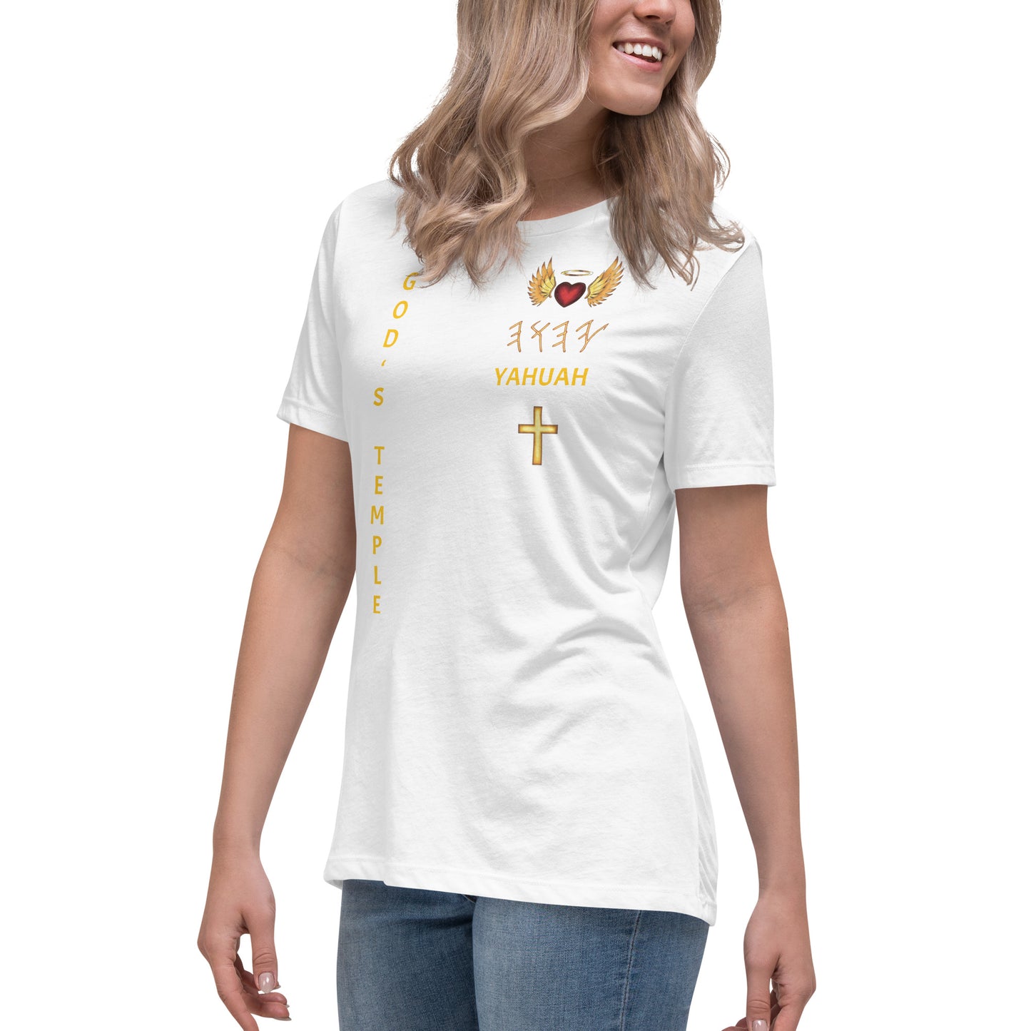YAHUAH’s Temple S Women's Relaxed T-Shirt