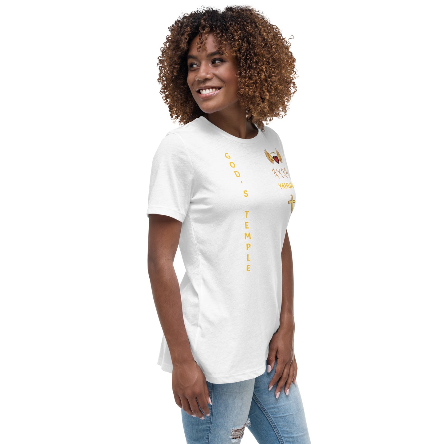 YAHUAH’s Temple S Women's Relaxed T-Shirt