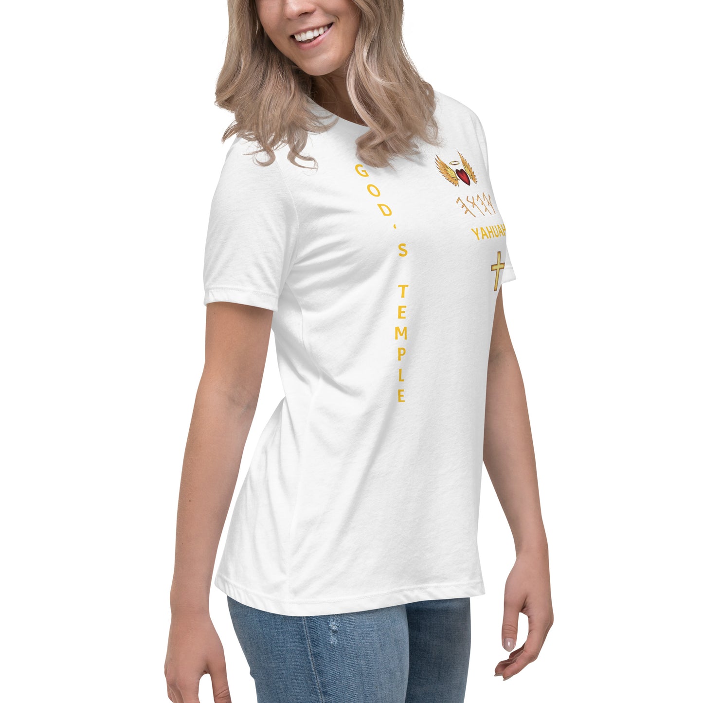 YAHUAH’s Temple S Women's Relaxed T-Shirt